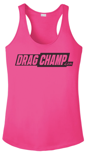 DragChamp Pink Blackout Tank