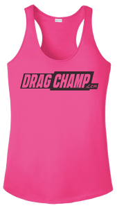 DragChamp Pink Blackout Tank