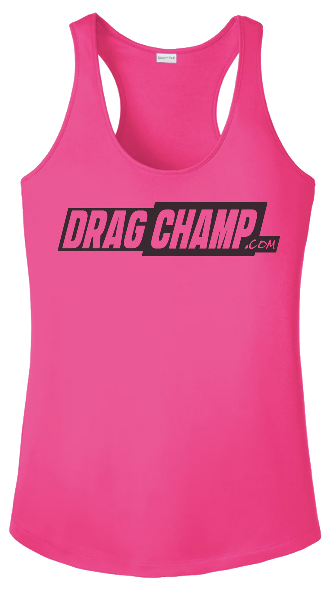 DragChamp Pink Blackout Tank