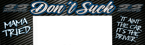 S&S Motorsports Don’t Suck Helmet Blinder