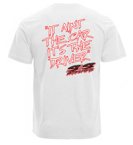 S&S Motorsports It Ain’t The Car Red Adult Tee