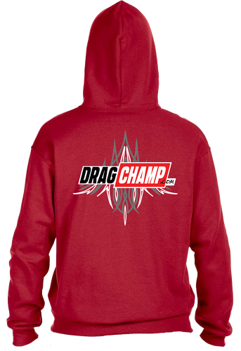 DRAGCHAMP Pinstripe Hoodie
