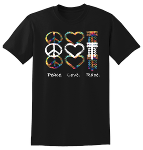 Peace. Love. Race. Youth Tee