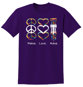 Peace. Love. Race. Youth Tee
