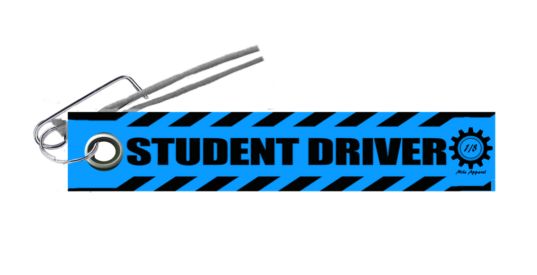 STUDENT DRIVER DIGITAL Parachute Tag