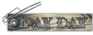 Pay Day Parachute Tag