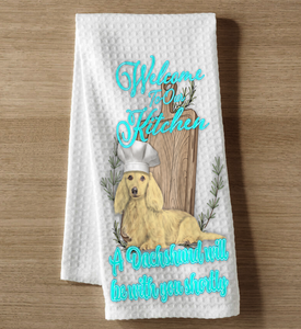 Dachshund Kitchen Towel