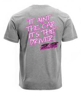 S&S Motorsports It Ain’t The Car Pink Youth Tee