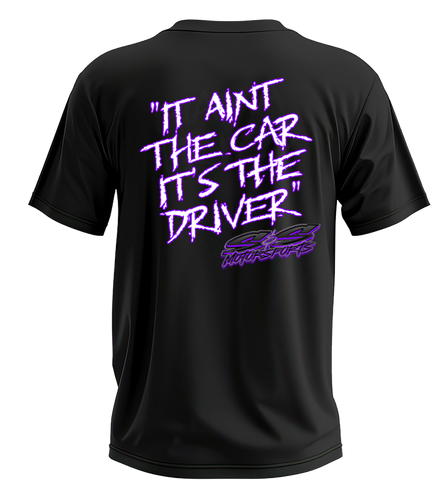 S&S Motorsports It Ain’t The Car Purple Youth Tee