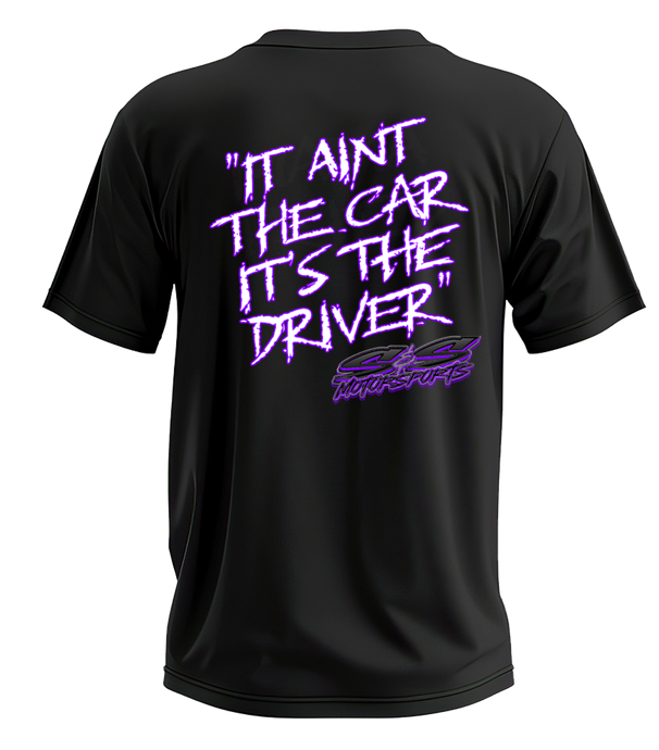 S&S Motorsports It Ain’t The Car Purple Youth Tee