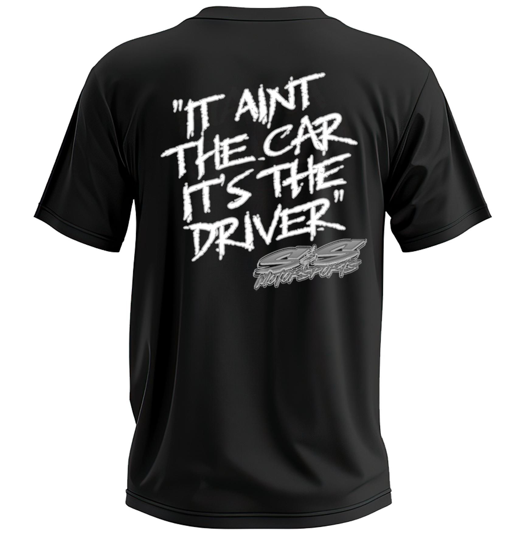 Tシャツ・カットソー COVERNAT Racing Car T-Shirt Charcoal S&S Motorsports It Ain't The Car Charcoal Youth Tee – 1/8