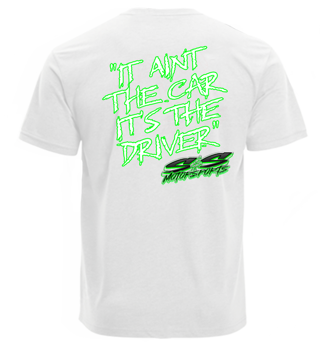 S&S Motorsports It Ain’t The Car Green Youth Tee