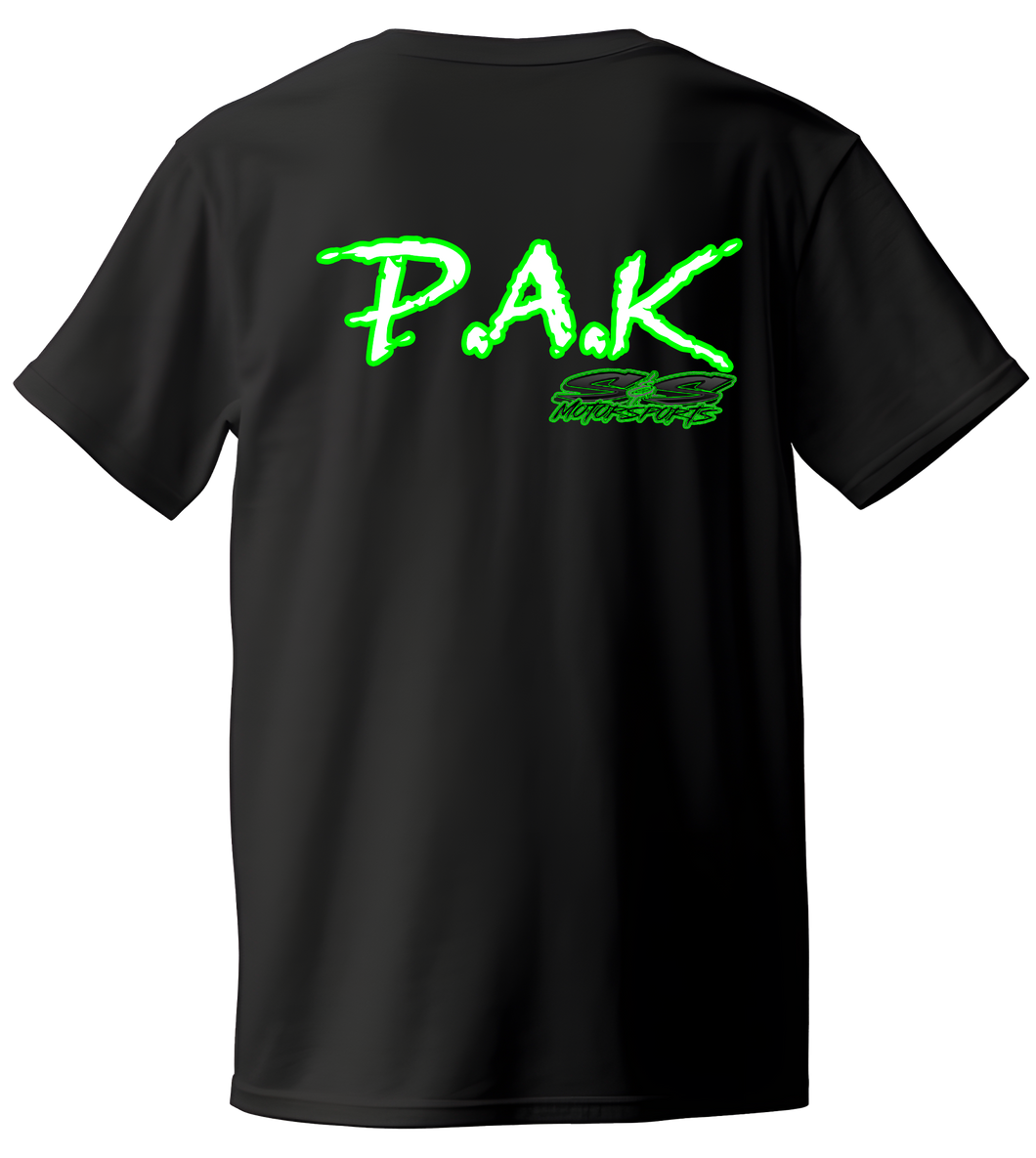 S&S Motorsports P.A.K Green Adult Tee