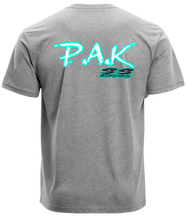 Load image into Gallery viewer, S&amp;S Motorsports P.A.K Teal Youth Tee