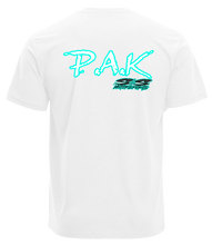 Load image into Gallery viewer, S&amp;S Motorsports P.A.K Teal Youth Tee