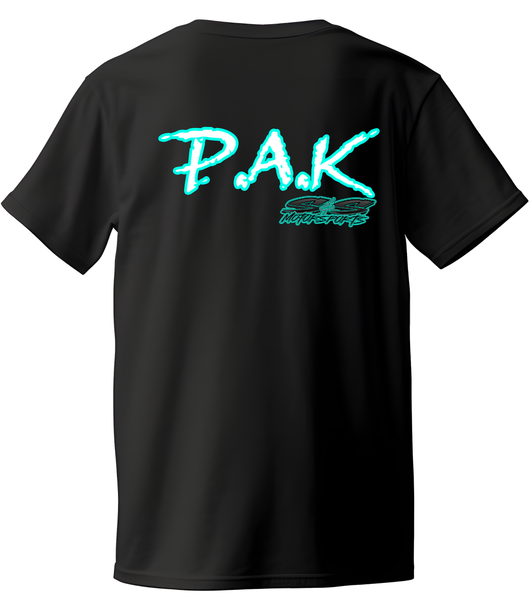 S&S Motorsports P.A.K Teal Youth Tee