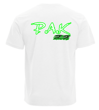Load image into Gallery viewer, S&amp;S Motorsports P.A.K Green Adult Tee