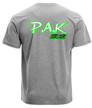 Load image into Gallery viewer, S&amp;S Motorsports P.A.K Green Adult Tee