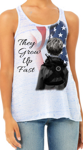 They Grow Up Fast Racer Back Tank