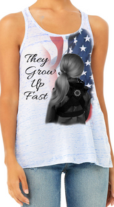 They Grow Up Fast Racer Back Tank