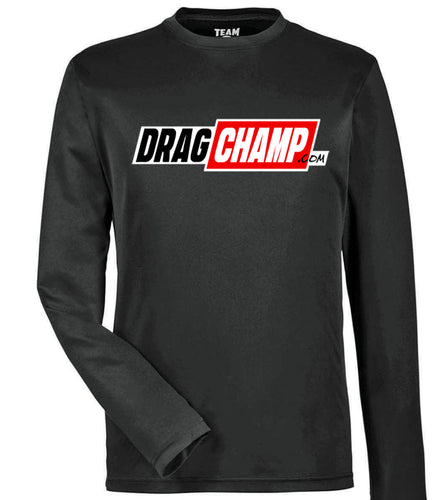 DRAGCHAMP DRIFIT Classic Logo Long Sleeve Tee