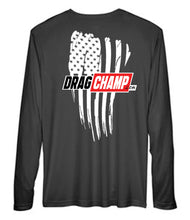 Load image into Gallery viewer, DRAGCHAMP DRIFIT Flag Long Sleeve Tee